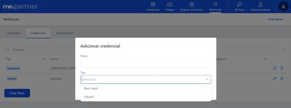 webhooks-aba-credenciais